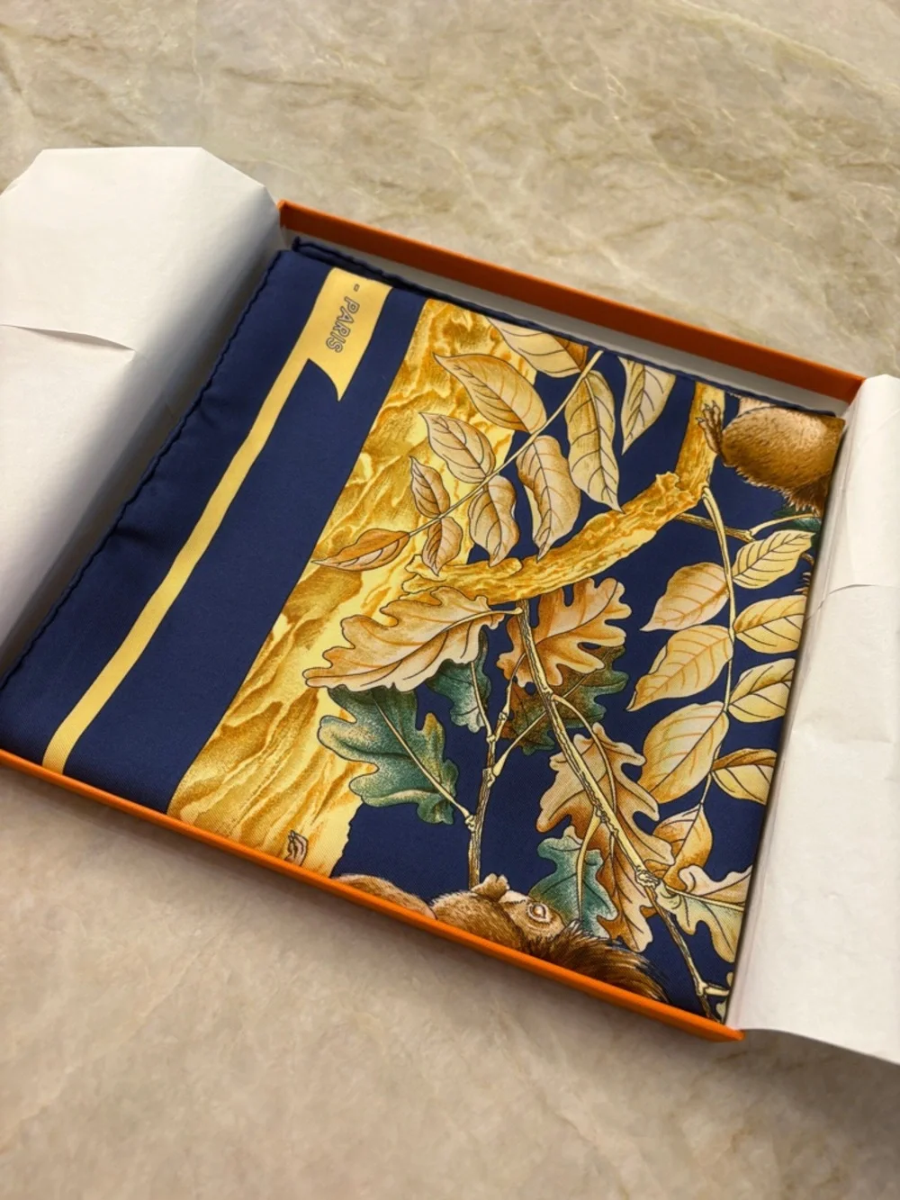 Vintage Hermès Nutcracker Silk Scarf Designed by Antoine De Jacquelot 1997